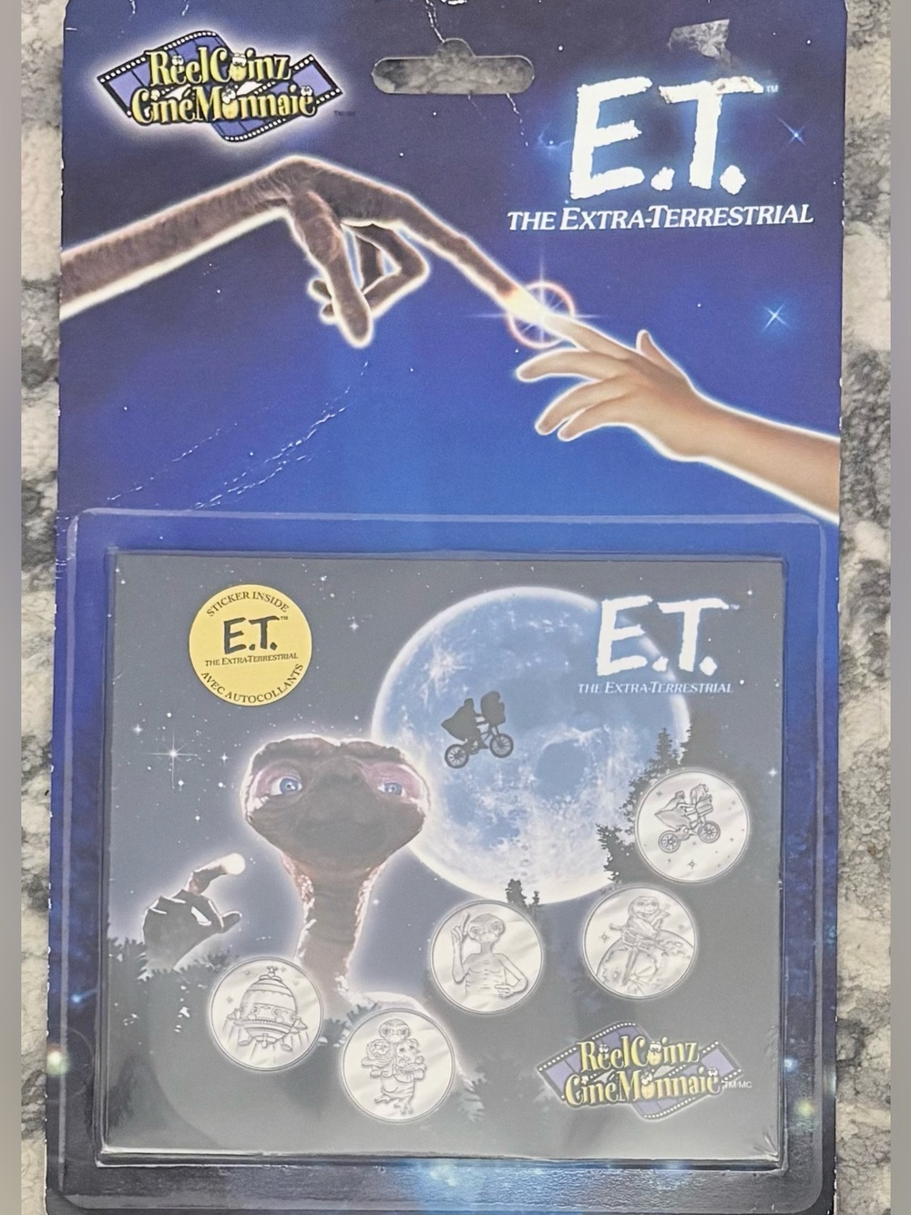 E.T. The Extra-Terrestrial Collectible Coin Set - Blue by ReelCoinz